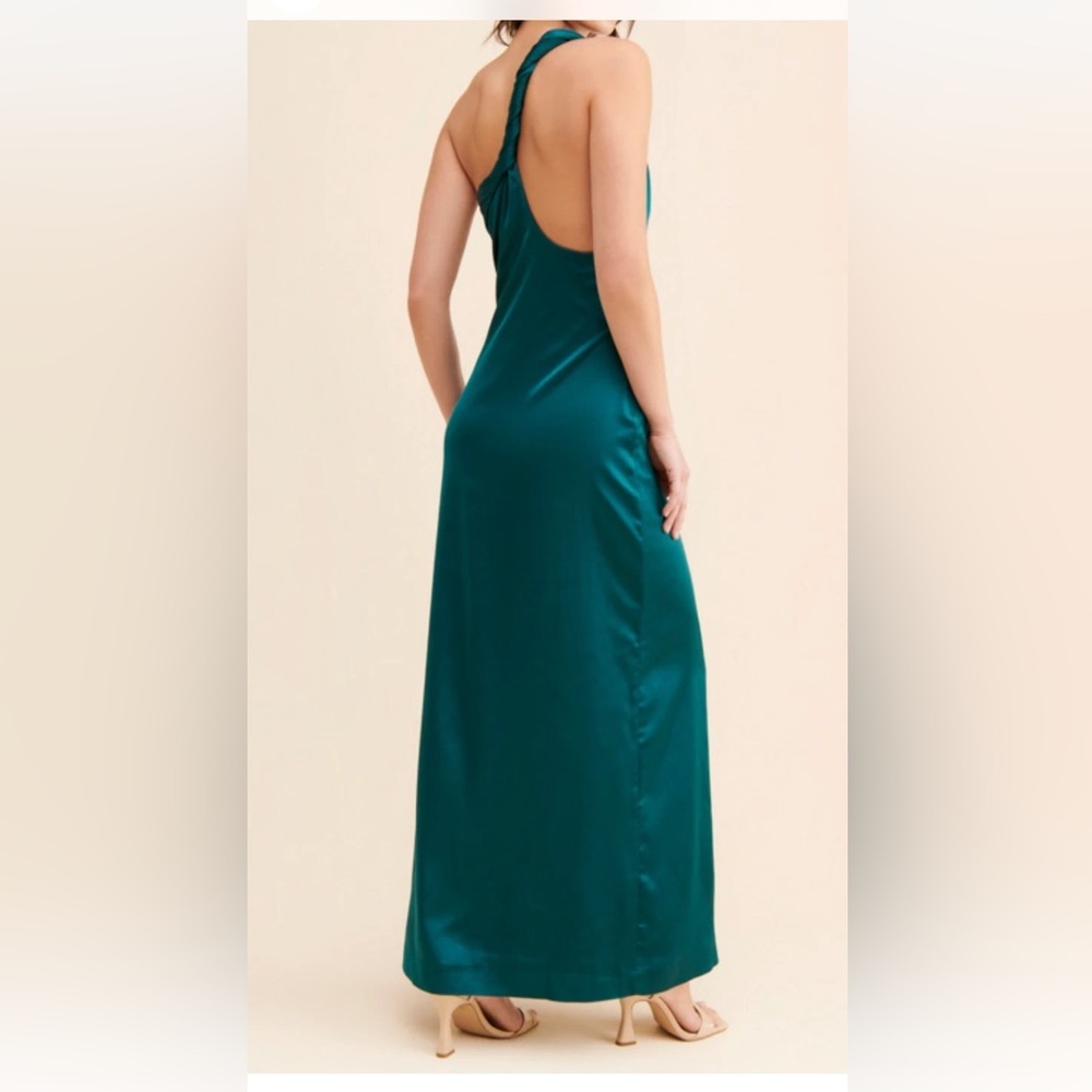 Free People satin maxi gown maxi dress - Picture 2 of 5